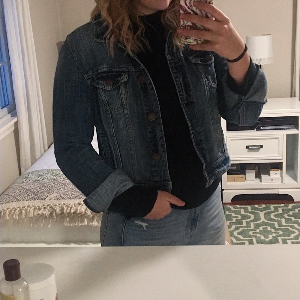 American Eagle Faded Denim Jacket